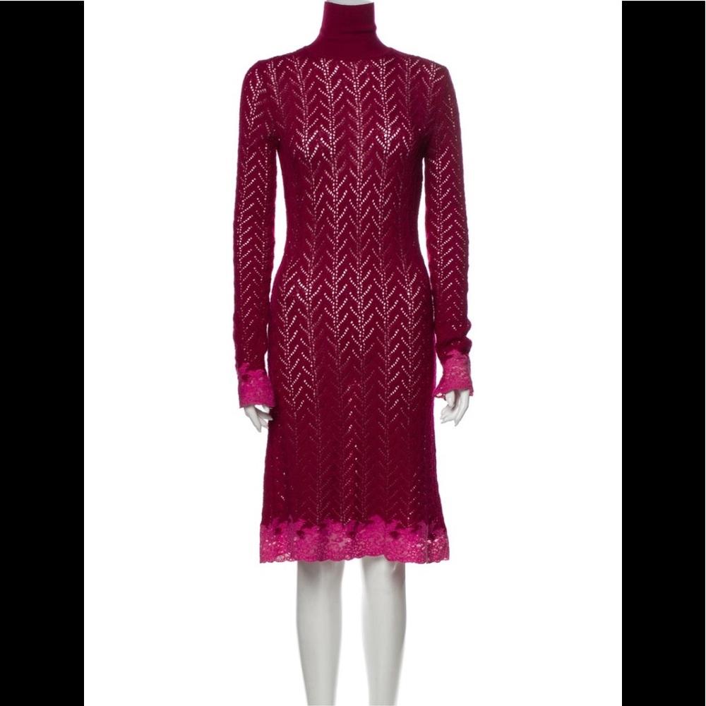 CHRISTIAN DIOR Vintage Midi Length dress